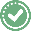 Green checkmark icon